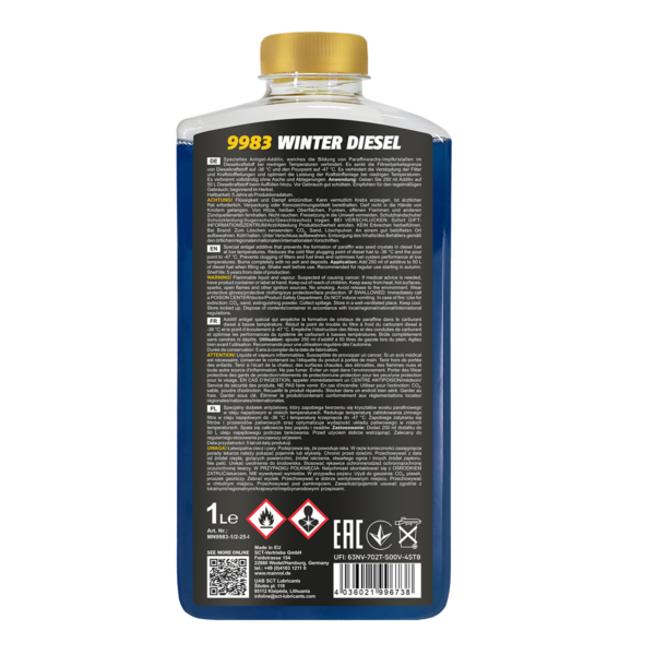 MANNOL 9983 Winter Diesel – 1 L