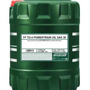 FANFARO 2602 TO-4 Powertrain Oil SAE 30 – 20 l