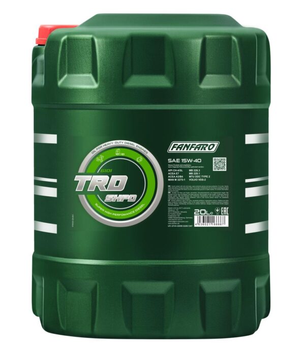 pictures_FF6101-20_green_front_1200.jpg FANFARO 6101 TRD SHPD 15W-40 – 20 l