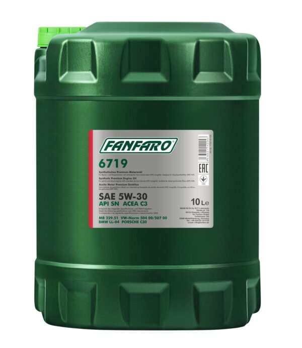 FANFARO 6719 SAE 5W-30 &ndash; 10 l