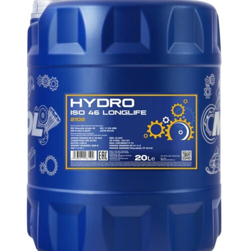 MANNOL 2102 Hydro ISO 46 LONGLIFE – 20 L