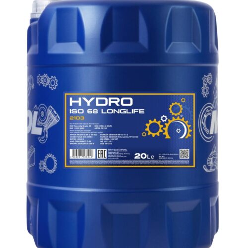MANNOL 2103 Hydro ISO 68 LONGLIFE – 20 L