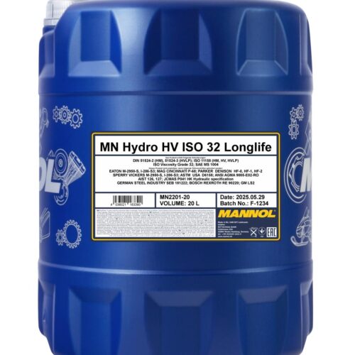 pictures_MN2201-20_blue_front_1200.jpg MANNOL 2201 Hydro HV ISO 32 LONGLIFE – 20 L
