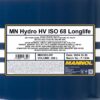 MANNOL 2203 Hydro HV ISO 68 LONGLIFE – 208 L