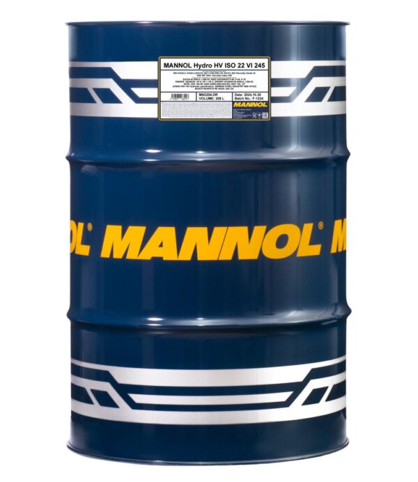 MANNOL 2204 Hydro HV ISO 22 VI 245 – 208 L