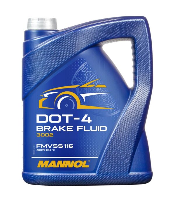 MANNOL 3002 Brake Fluid DOT-4 &ndash; 5 L