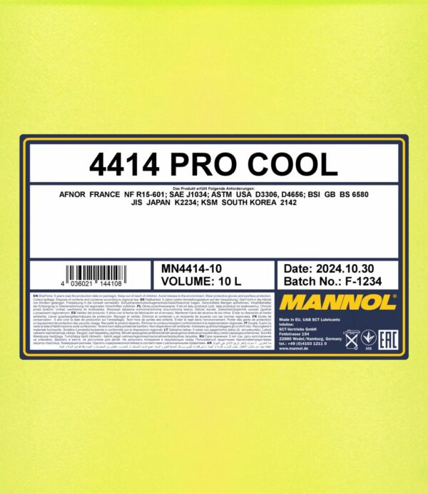 MANNOL 4414 Pro Cool – 10 L