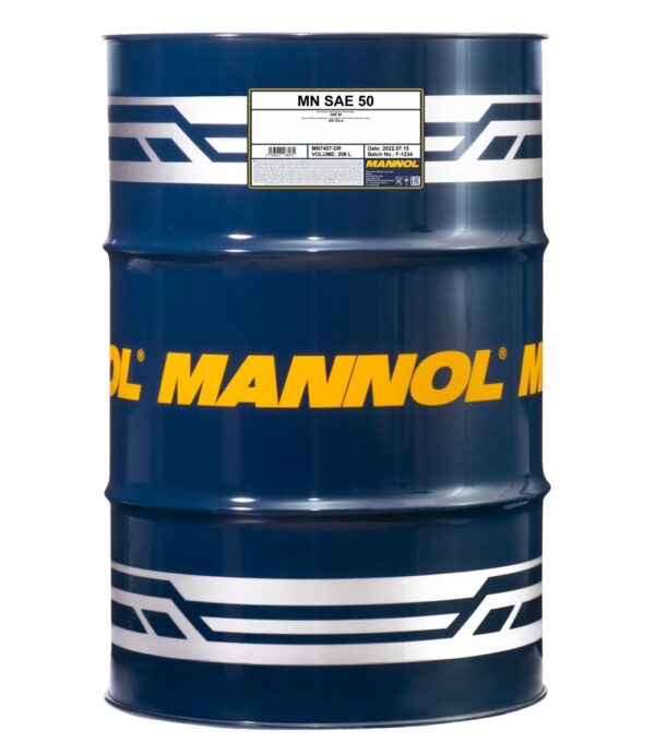 MANNOL 7407 SAE 50 – 208 l MANNOL 7407 SAE 50 – 208 l