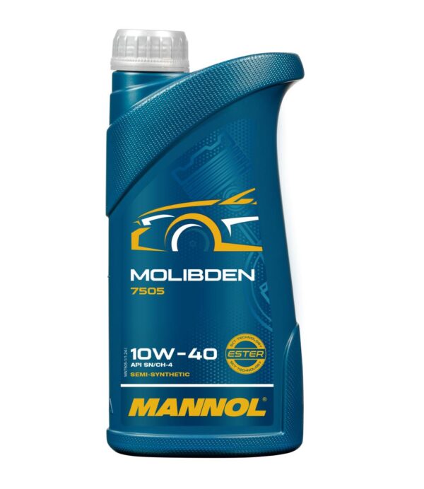 pictures_MN7505-1_green_front_1200.jpg MANNOL 7505 Molibden 10W-40 – 1 L
