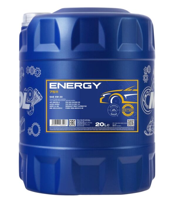 MANNOL 7511 Energy 5W-30 &ndash; 20 L