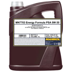 MANNOL 7703 Energy Formula PSA 5W-30 &ndash; 5 L