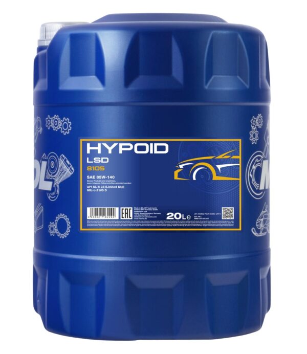 pictures_MN8105-20_blue_front_1200.jpg MANNOL 8105 Hypoid LSD 85W-140 GL-5 – 20 L