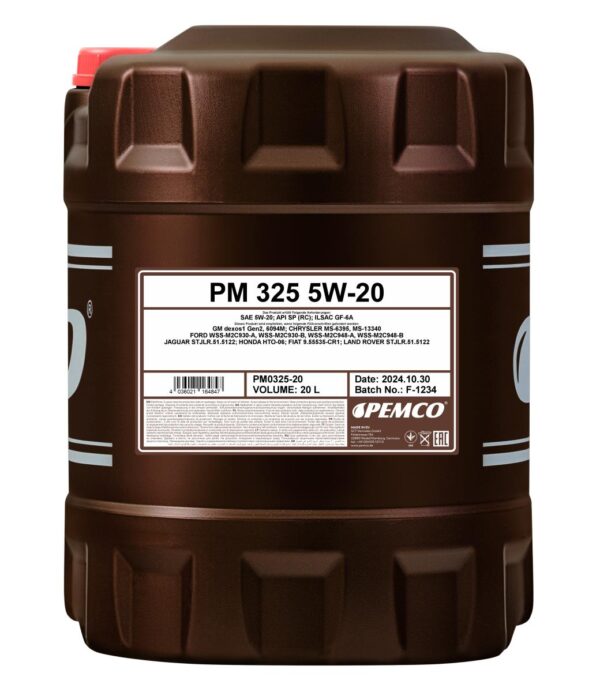 PEMCO 325 5W-20 &ndash; 20 l