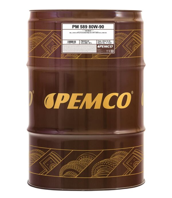PEMCO 589 80W-90 GL-5 &ndash; 60 l