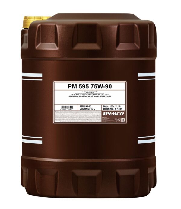 PEMCO 595 75W-90 GL-5 &ndash; 10 l
