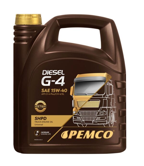 PEMCO 704 Diesel G-4 SHPD 15W-40 &ndash; 5 l