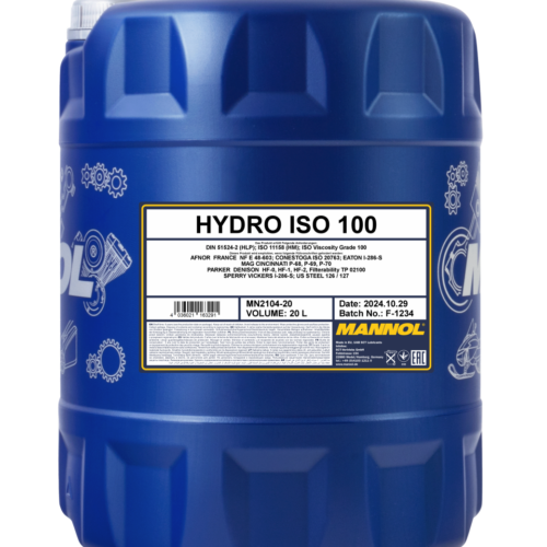 MANNOL 2104 Hydro ISO 100 – 20 l