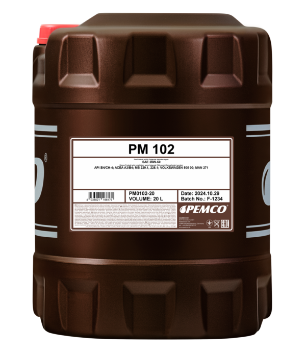 PEMCO 102 20W-50 &ndash; 20 l