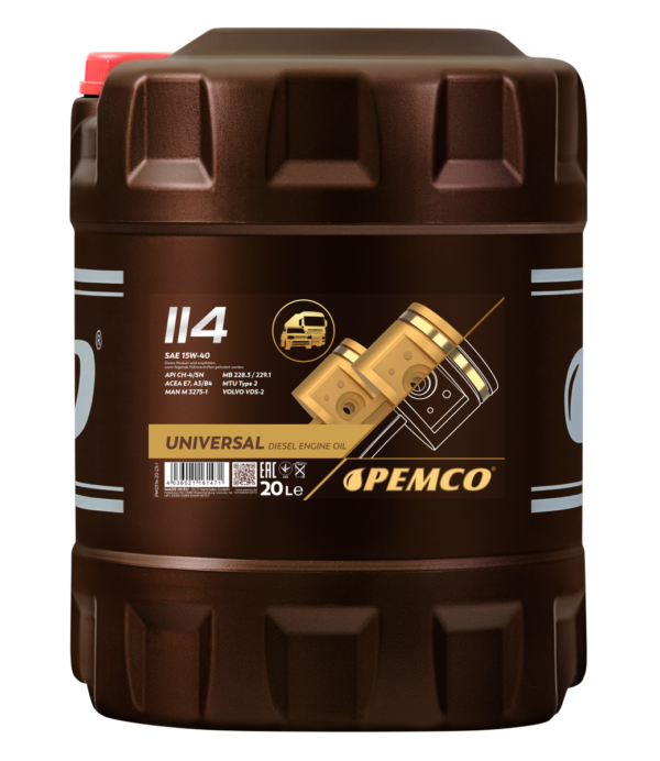 PEMCO 114 15W-40 &ndash; 20 l