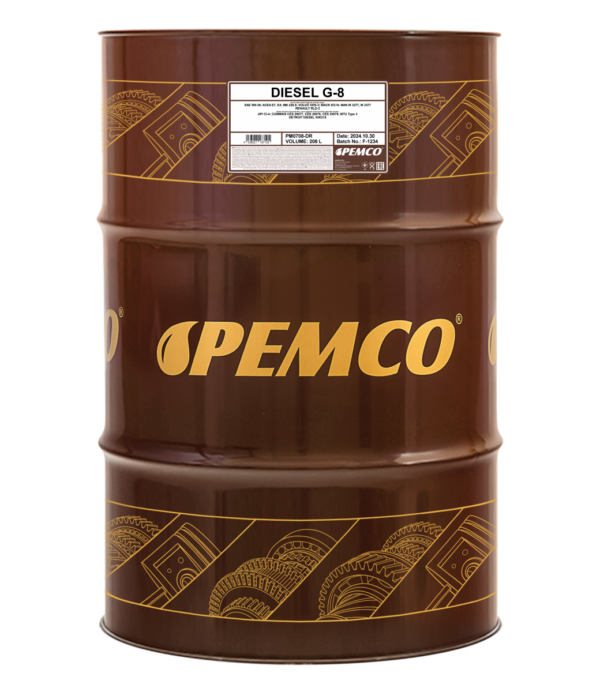 PEMCO 708 Diesel G-8 UHPD 5W-30 &ndash; 208 l